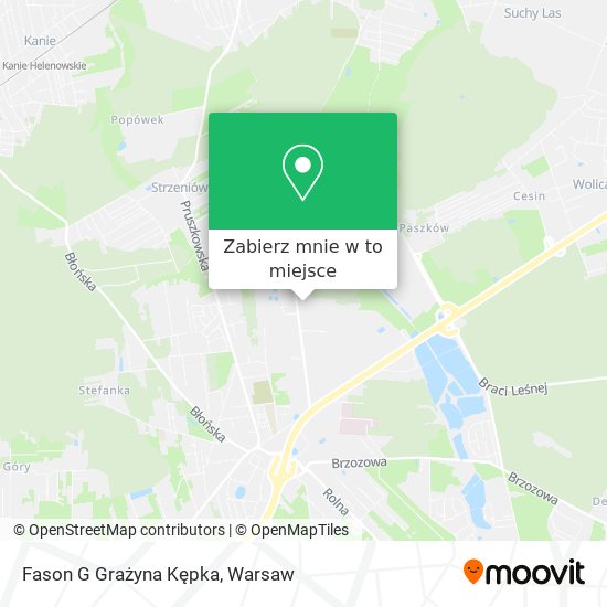 Mapa Fason G Grażyna Kępka