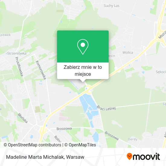 Mapa Madeline Marta Michalak