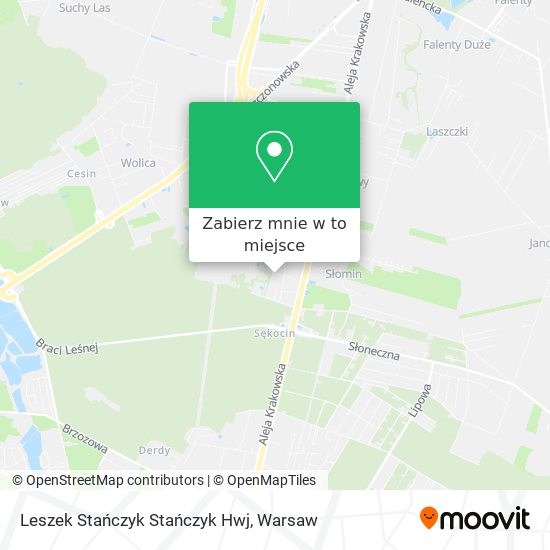 Mapa Leszek Stańczyk Stańczyk Hwj