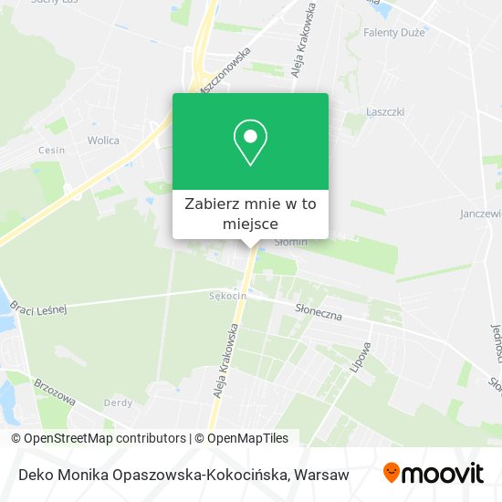 Mapa Deko Monika Opaszowska-Kokocińska