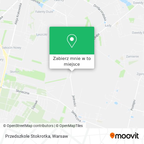 Mapa Przedszkole Stokrotka