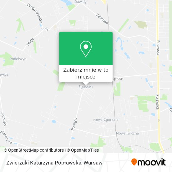 Mapa Zwierzaki Katarzyna Popławska