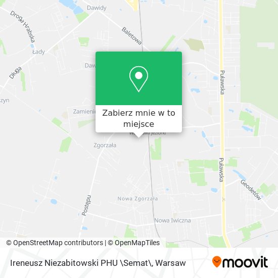 Mapa Ireneusz Niezabitowski PHU \Semat\