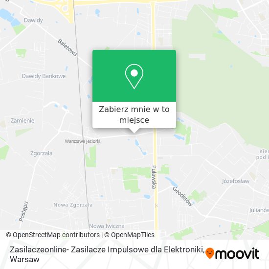 Mapa Zasilaczeonline- Zasilacze Impulsowe dla Elektroniki