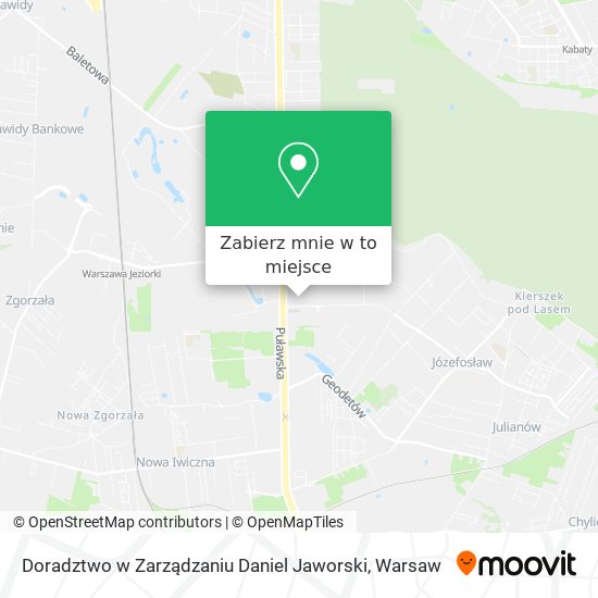 Mapa Doradztwo w Zarządzaniu Daniel Jaworski