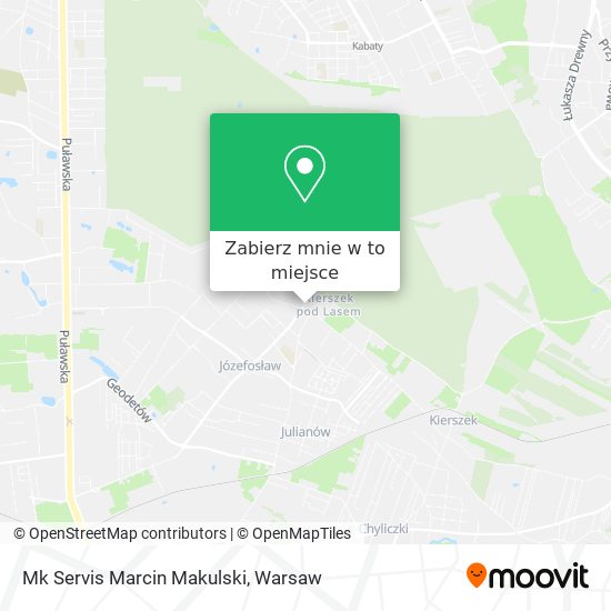 Mapa Mk Servis Marcin Makulski