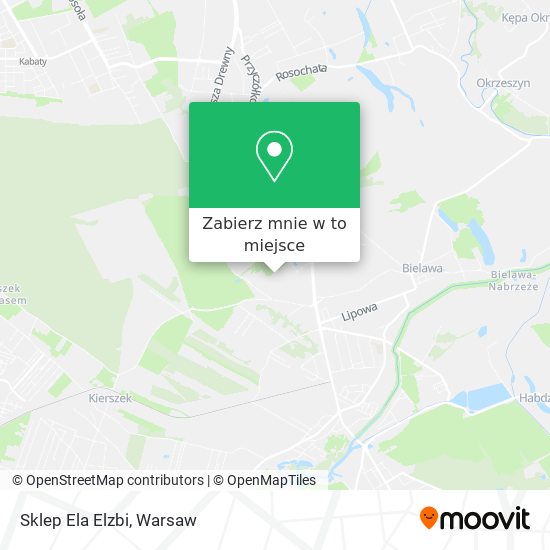 Mapa Sklep Ela Elzbi