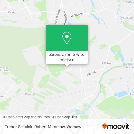 Mapa Trebor Sekulski Robert Mirosław