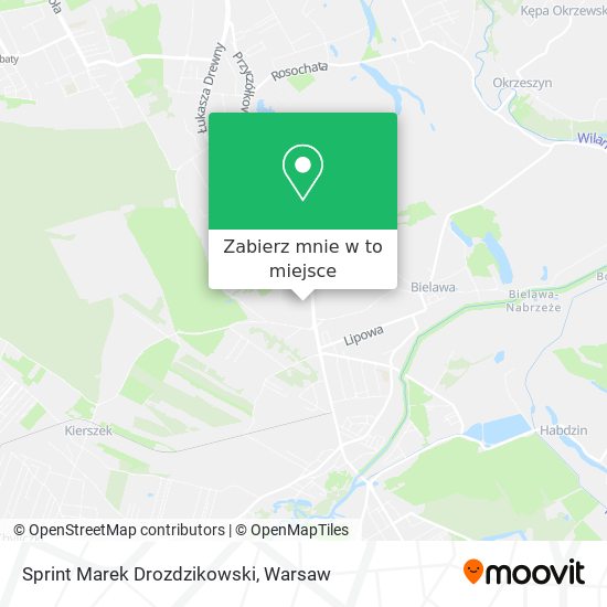 Mapa Sprint Marek Drozdzikowski