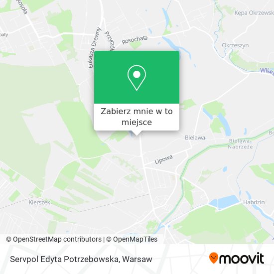 Mapa Servpol Edyta Potrzebowska