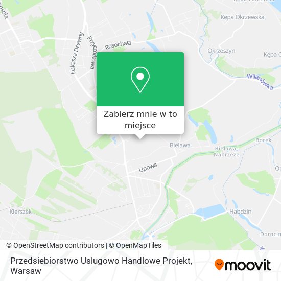 Mapa Przedsiebiorstwo Uslugowo Handlowe Projekt