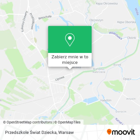 Mapa Przedszkole Świat Dziecka