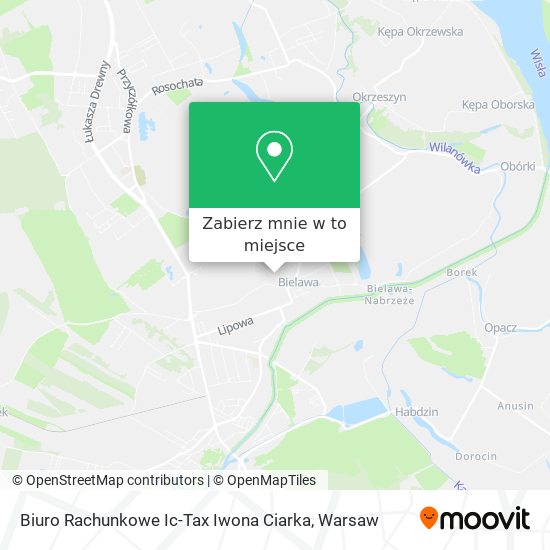 Mapa Biuro Rachunkowe Ic-Tax Iwona Ciarka