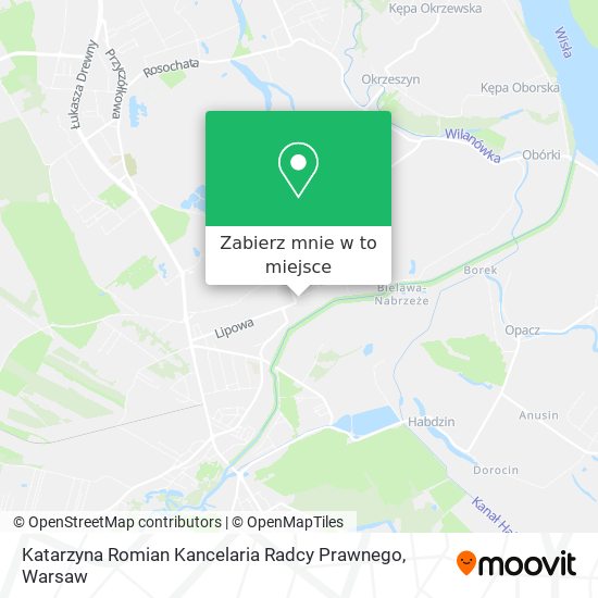 Mapa Katarzyna Romian Kancelaria Radcy Prawnego