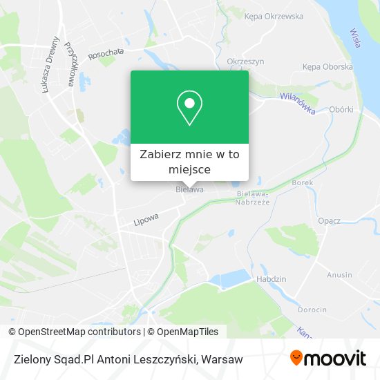 Mapa Zielony Sqad.Pl Antoni Leszczyński