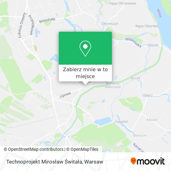 Mapa Technoprojekt Mirosław Świtała