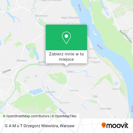 Mapa G A M u T Grzegorz Wiewióra