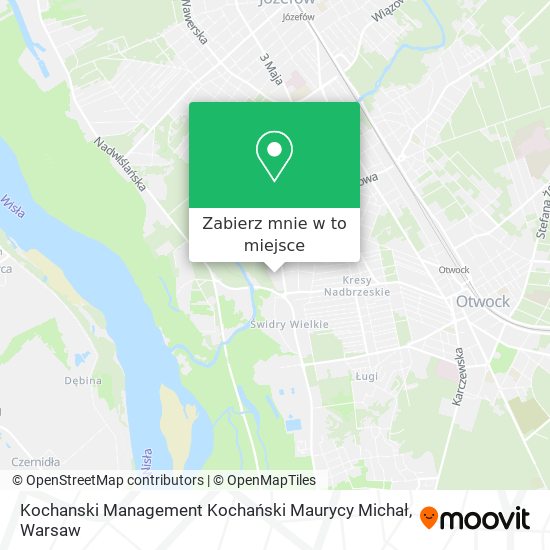 Mapa Kochanski Management Kochański Maurycy Michał