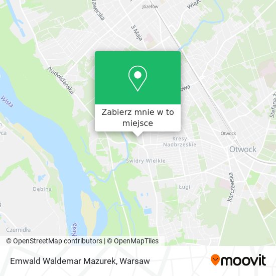 Mapa Emwald Waldemar Mazurek