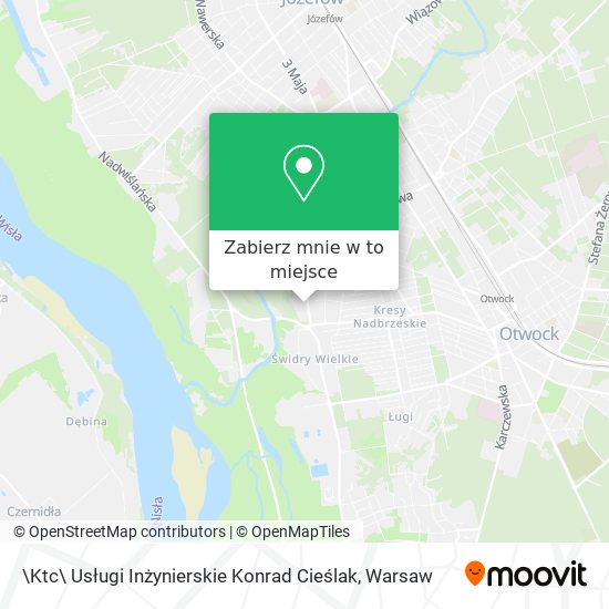 Mapa \Ktc\ Usługi Inżynierskie Konrad Cieślak