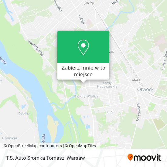 Mapa T.S. Auto Słomka Tomasz