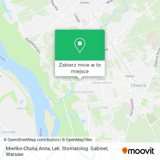 Mapa Mieńko-Chołuj Anna, Lek. Stomatolog. Gabinet