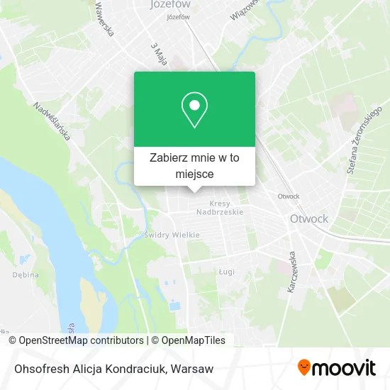 Mapa Ohsofresh Alicja Kondraciuk