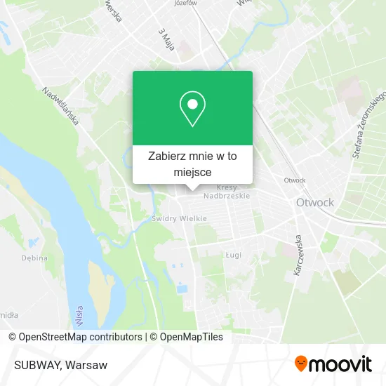 Mapa SUBWAY