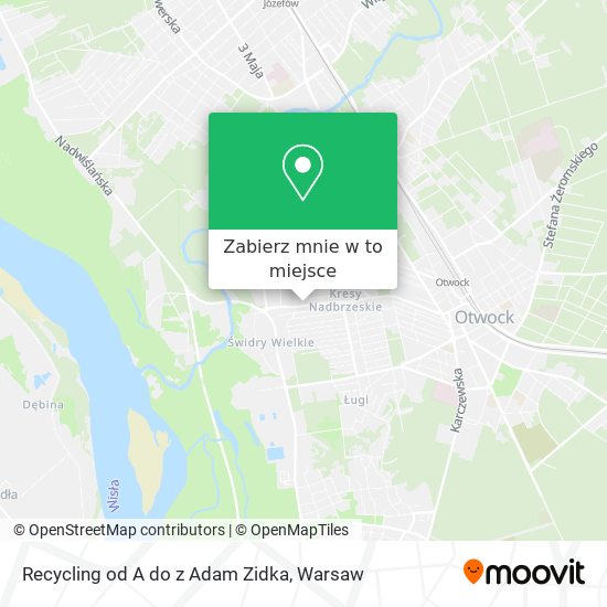 Mapa Recycling od A do z Adam Zidka