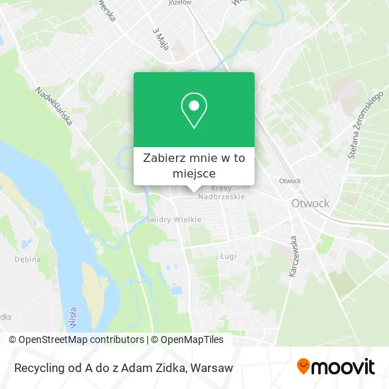 Mapa Recycling od A do z Adam Zidka