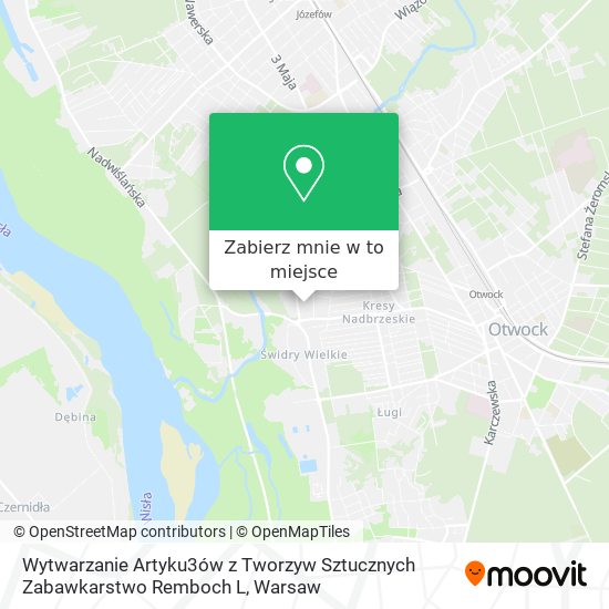 Mapa Wytwarzanie Artyku3ów z Tworzyw Sztucznych Zabawkarstwo Remboch L