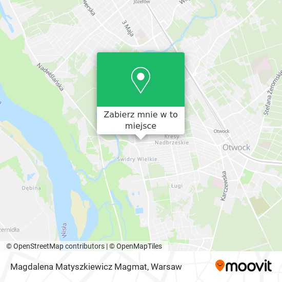 Mapa Magdalena Matyszkiewicz Magmat