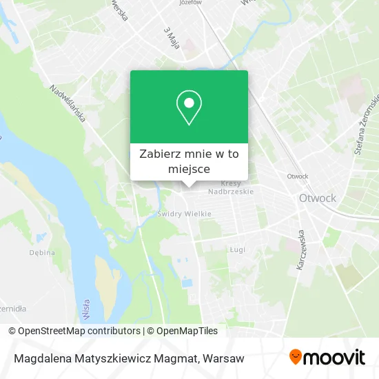 Mapa Magdalena Matyszkiewicz Magmat