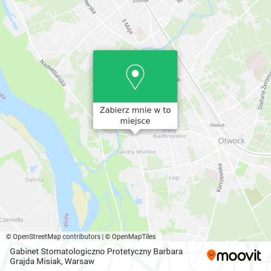 Mapa Gabinet Stomatologiczno Protetyczny Barbara Grajda Misiak