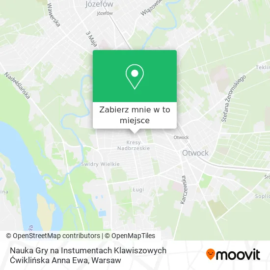 Mapa Nauka Gry na Instumentach Klawiszowych Ćwiklińska Anna Ewa