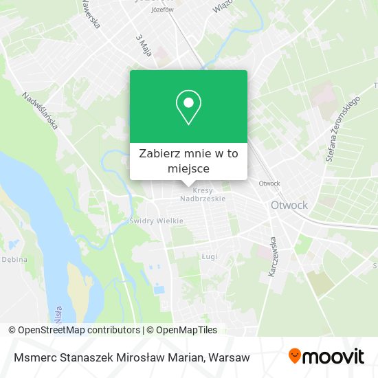 Mapa Msmerc Stanaszek Mirosław Marian