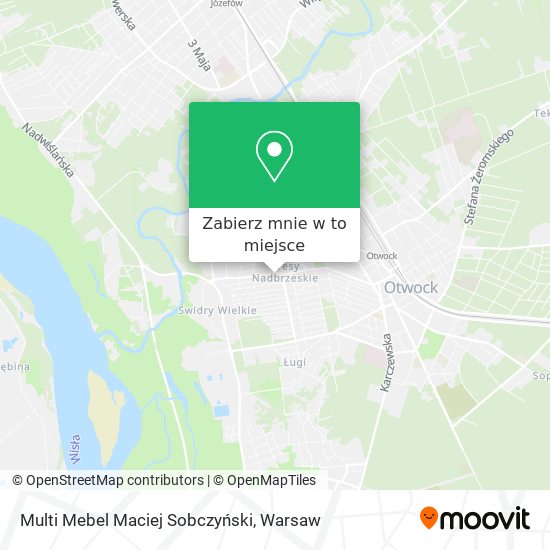 Mapa Multi Mebel Maciej Sobczyński