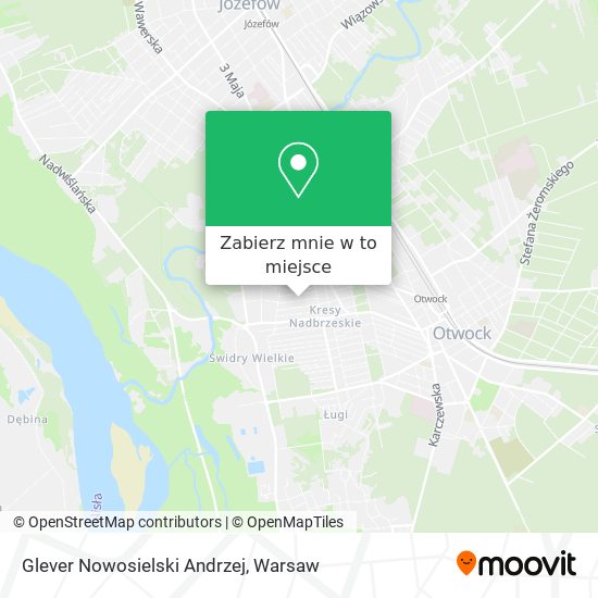 Mapa Glever Nowosielski Andrzej