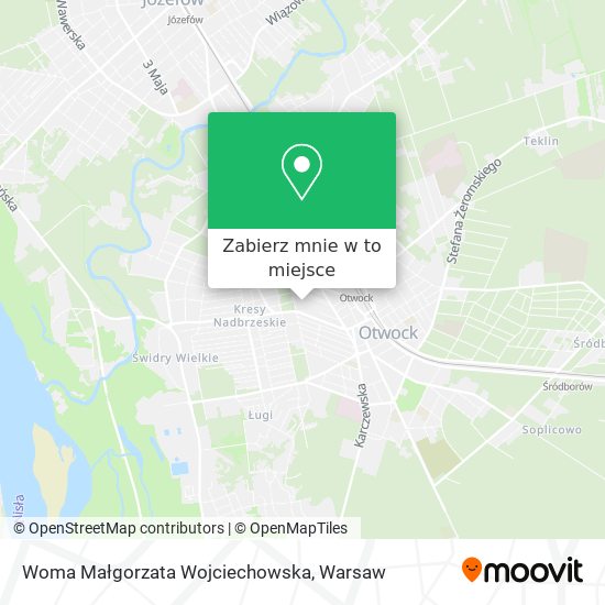 Mapa Woma Małgorzata Wojciechowska