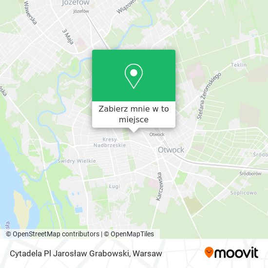 Mapa Cytadela Pl Jarosław Grabowski