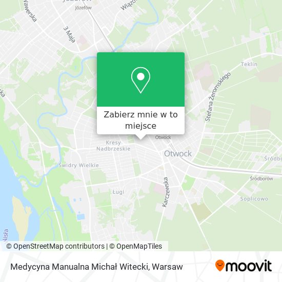 Mapa Medycyna Manualna Michał Witecki