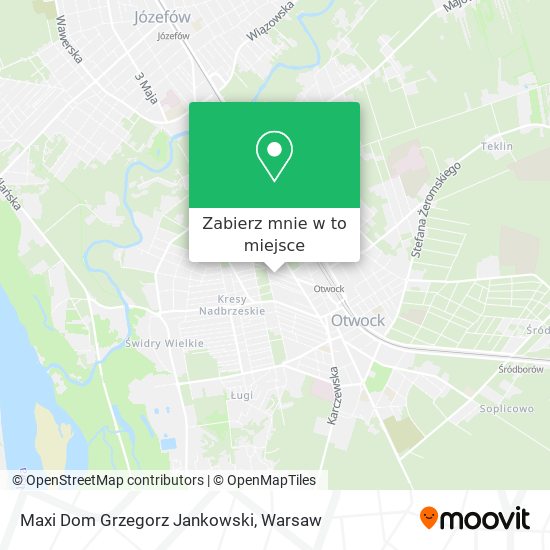 Mapa Maxi Dom Grzegorz Jankowski