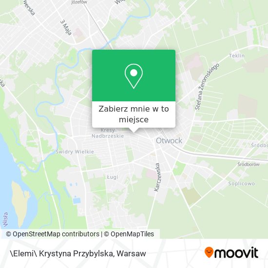 Mapa \Elemi\ Krystyna Przybylska