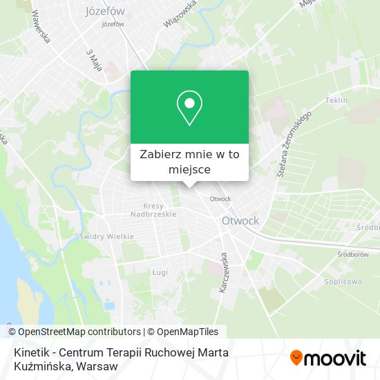 Mapa Kinetik - Centrum Terapii Ruchowej Marta Kuźmińska