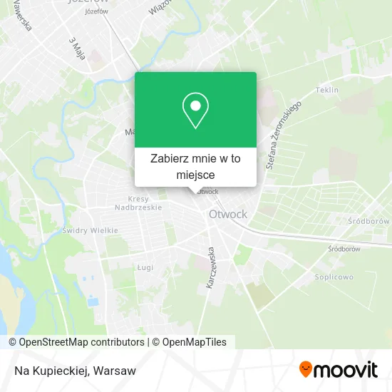 Mapa Na Kupieckiej
