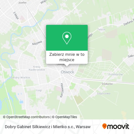 Mapa Dobry Gabinet Silkiewicz i Mieńko s.c.