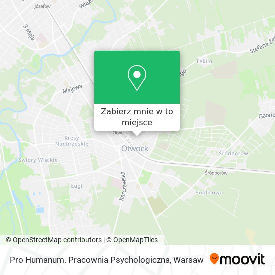 Mapa Pro Humanum. Pracownia Psychologiczna