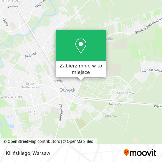 Mapa Kilińskiego