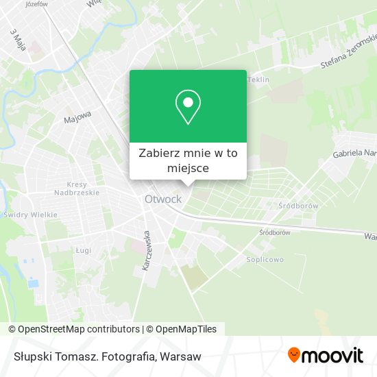 Mapa Słupski Tomasz. Fotografia