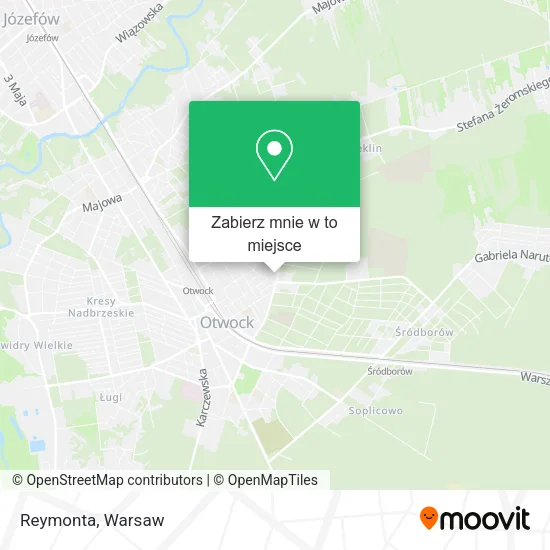 Mapa Reymonta